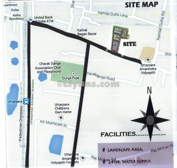 Location Map of Royal Complex